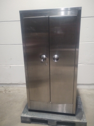 stainless steel storage cabinet